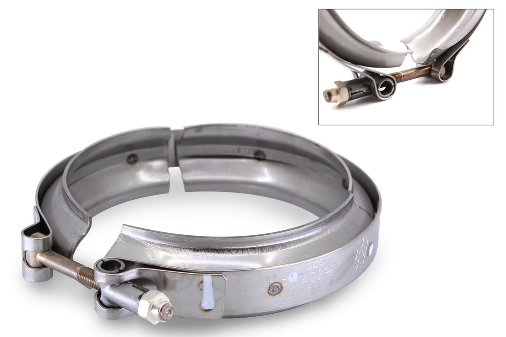 V-Clamp,Pipe,Exhaust,Sphere,4 Dia,Re