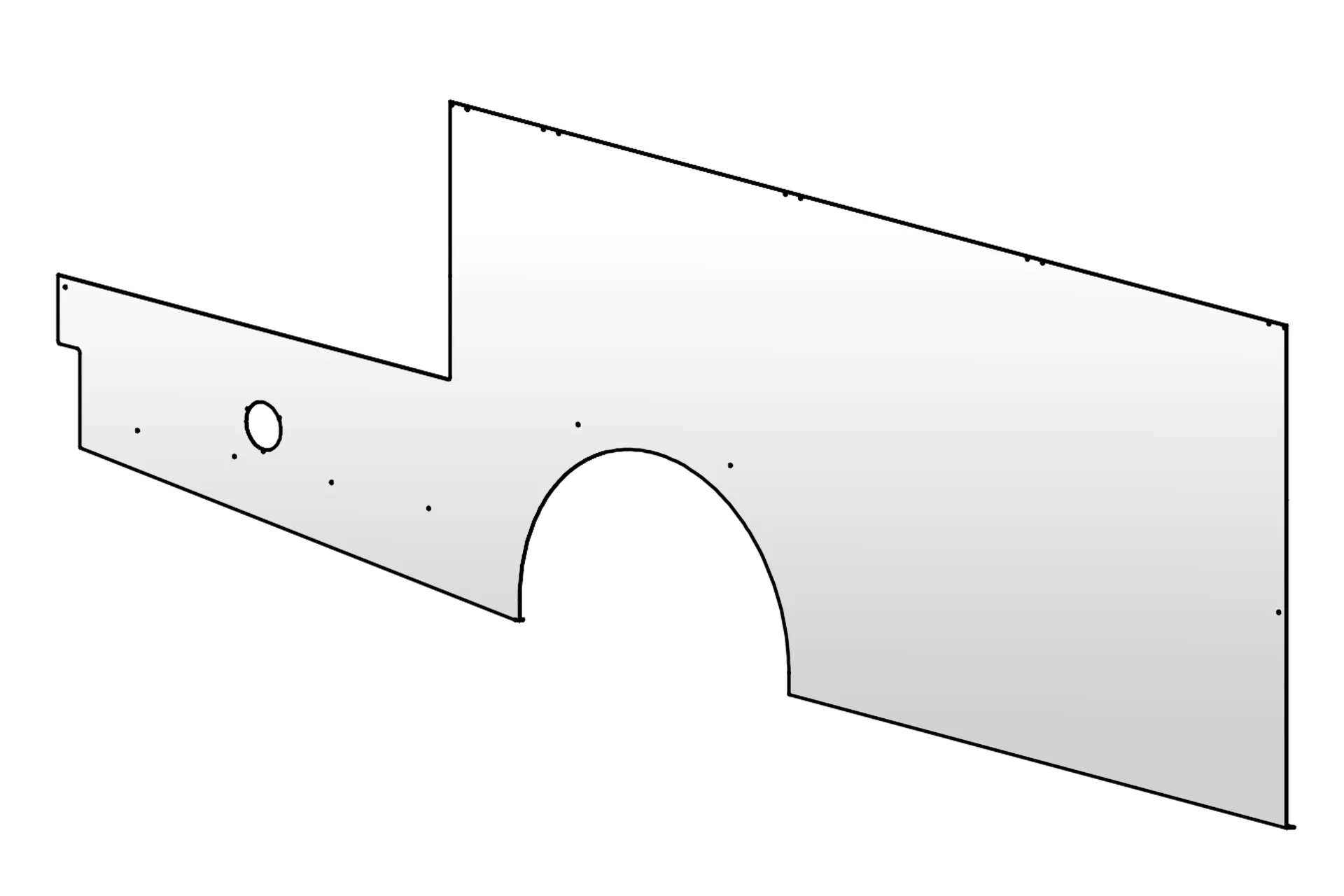 Exterior Skin Rh (Oversize)