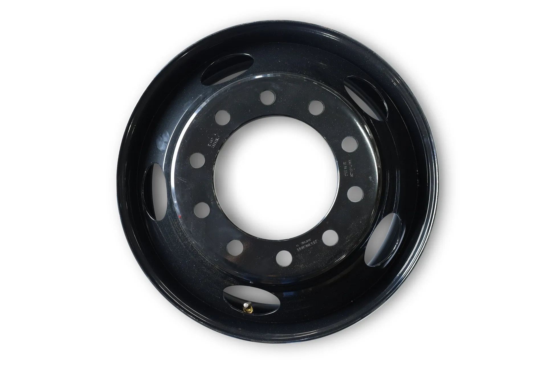 >>>Once Depl Use 00122950    Wheel,Steel,22.5X8.25,Blk,5Hh,Accuride