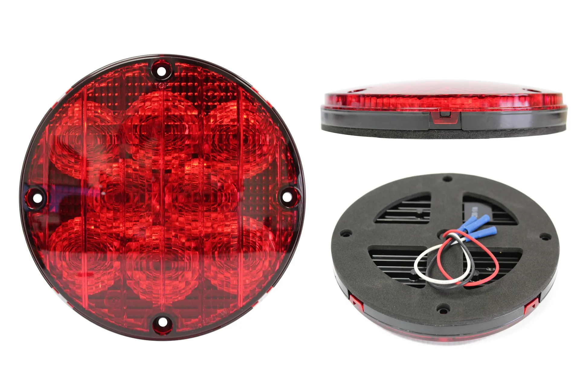 Light 7" Led Red (Strobe/Non Strobe)