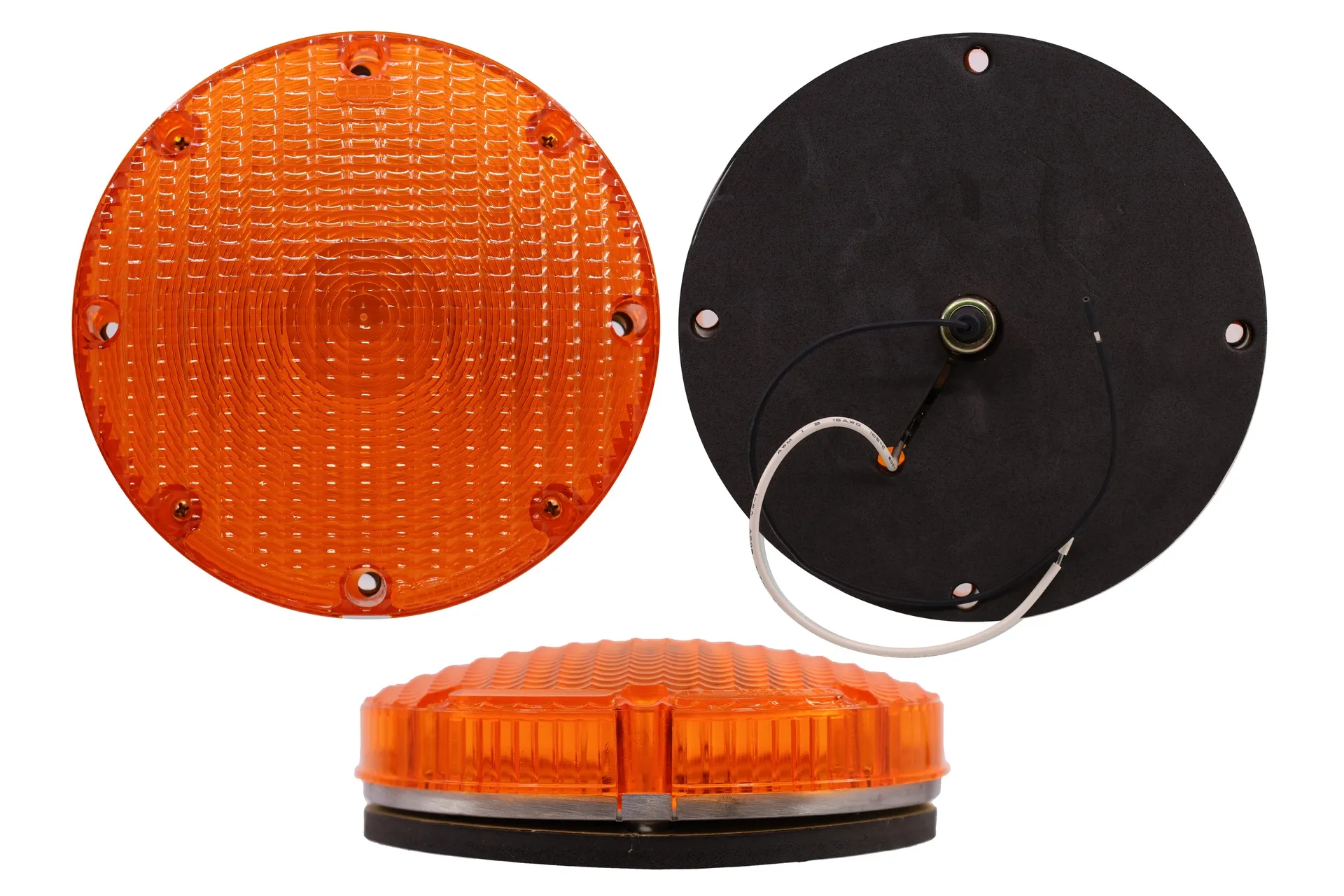 Light, Turn Signal, Incan, Amber, 7", SS