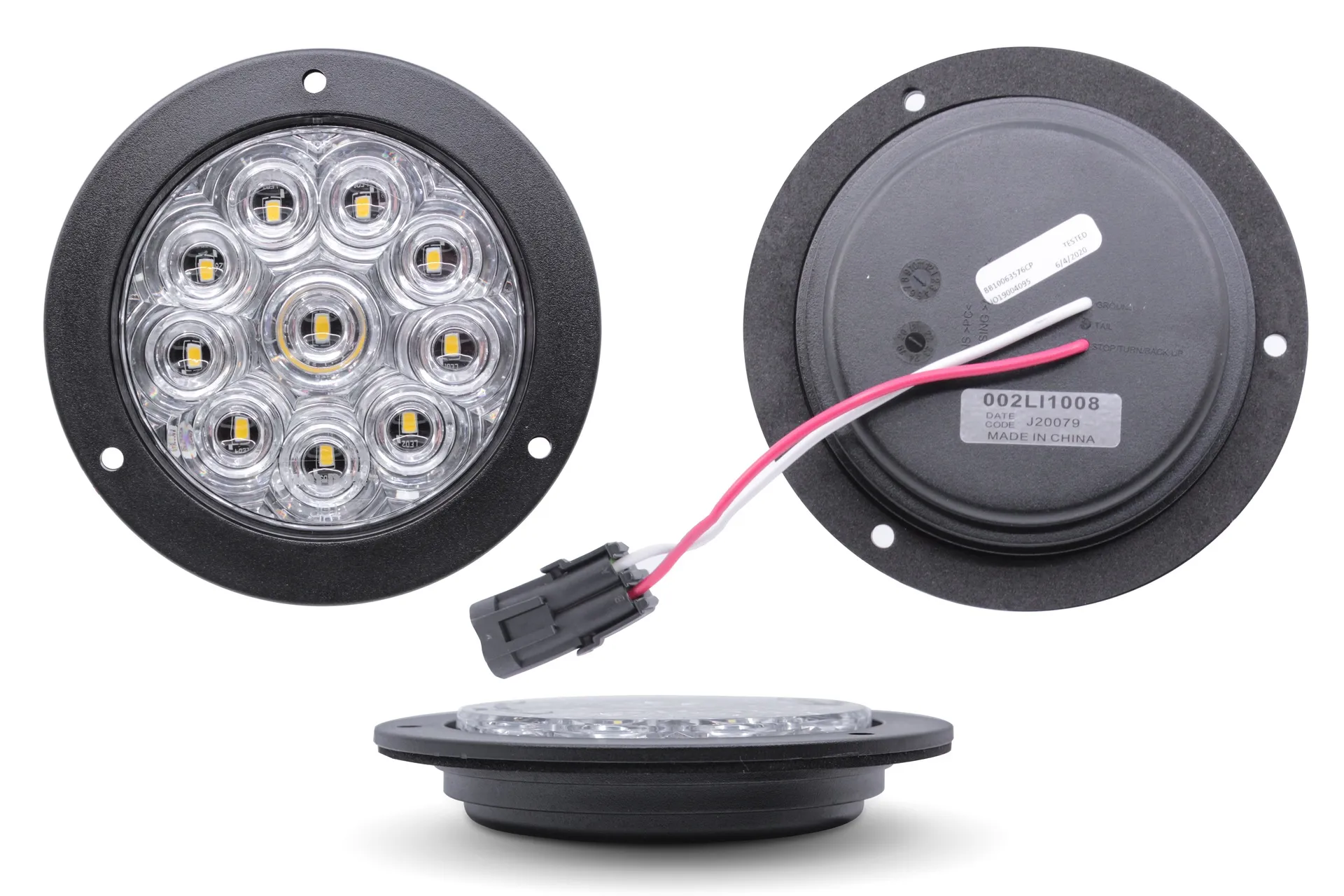 Light,Back Up,4In,Led,Flange Mnt