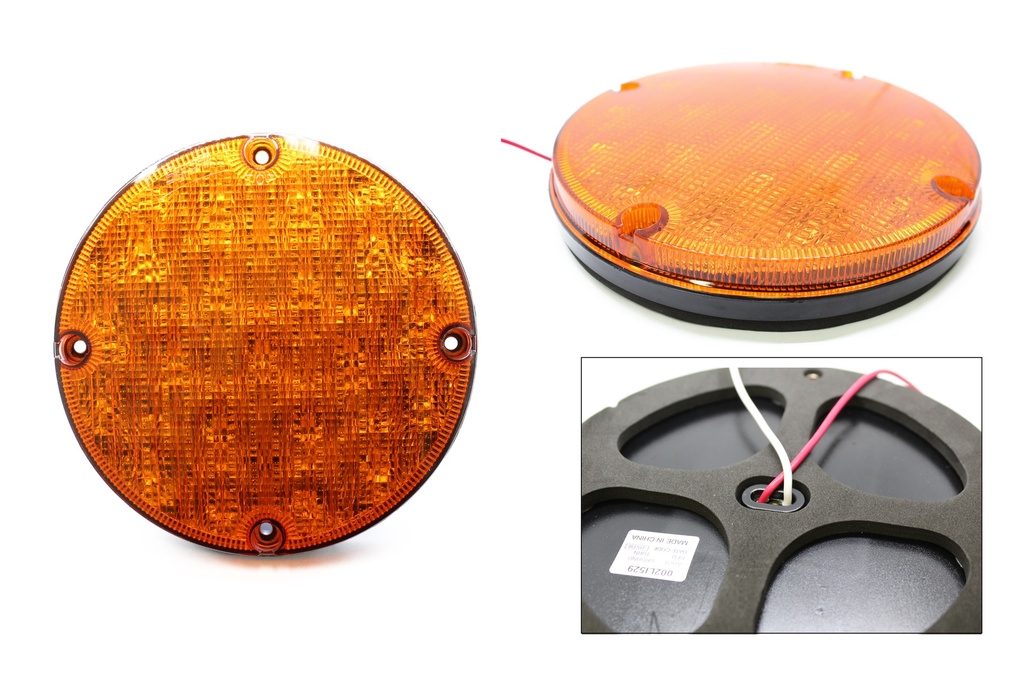 Light,Led,Amber,Directional,7 Inch