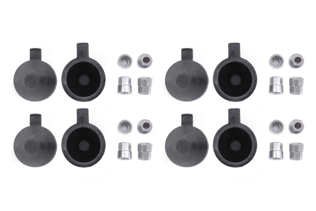 Caliper Kit,Shear Nut & Cap,10/Pk