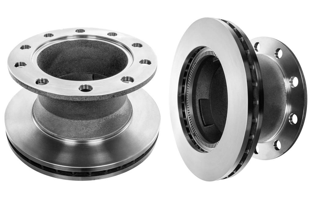 Rotor, Brake, Rear, Nickel Plated ABS Ring