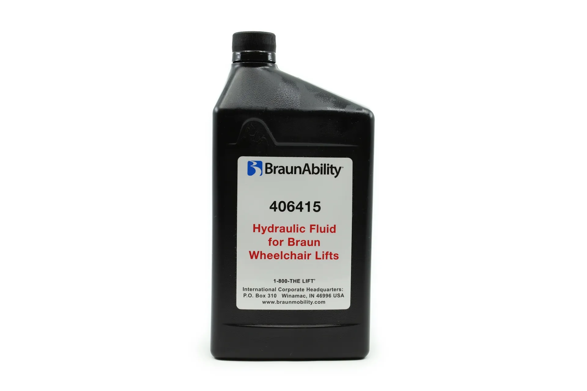 Hydraulic Fluid 1L Braun Lift