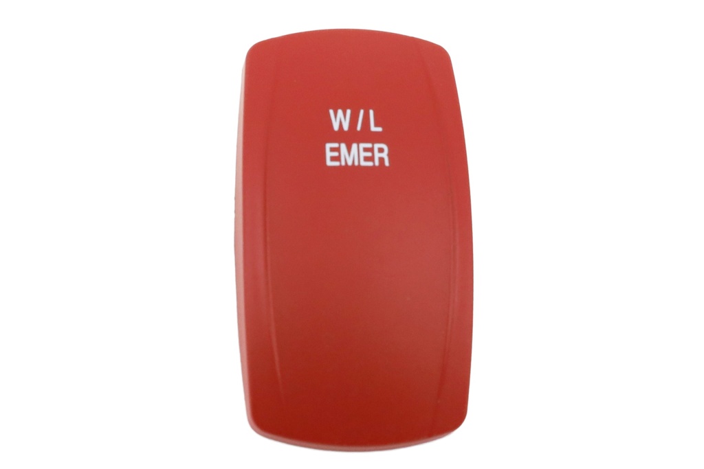Rocker,Button,W/L, Emergency Override