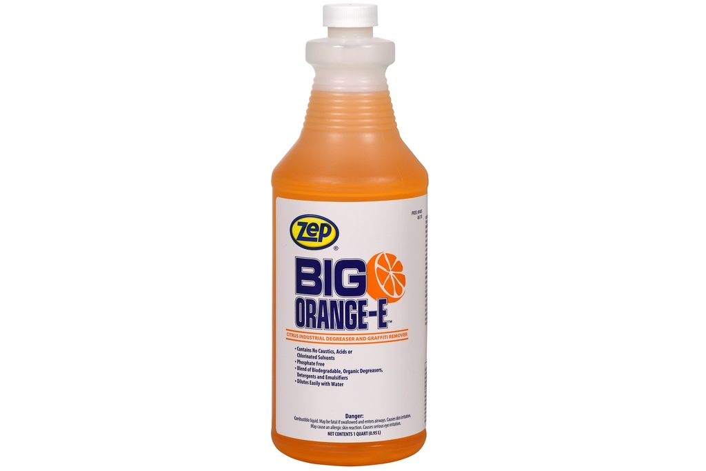 Zep Big Orange Natural Cleaner/Degreaser,Qt   [M-12]