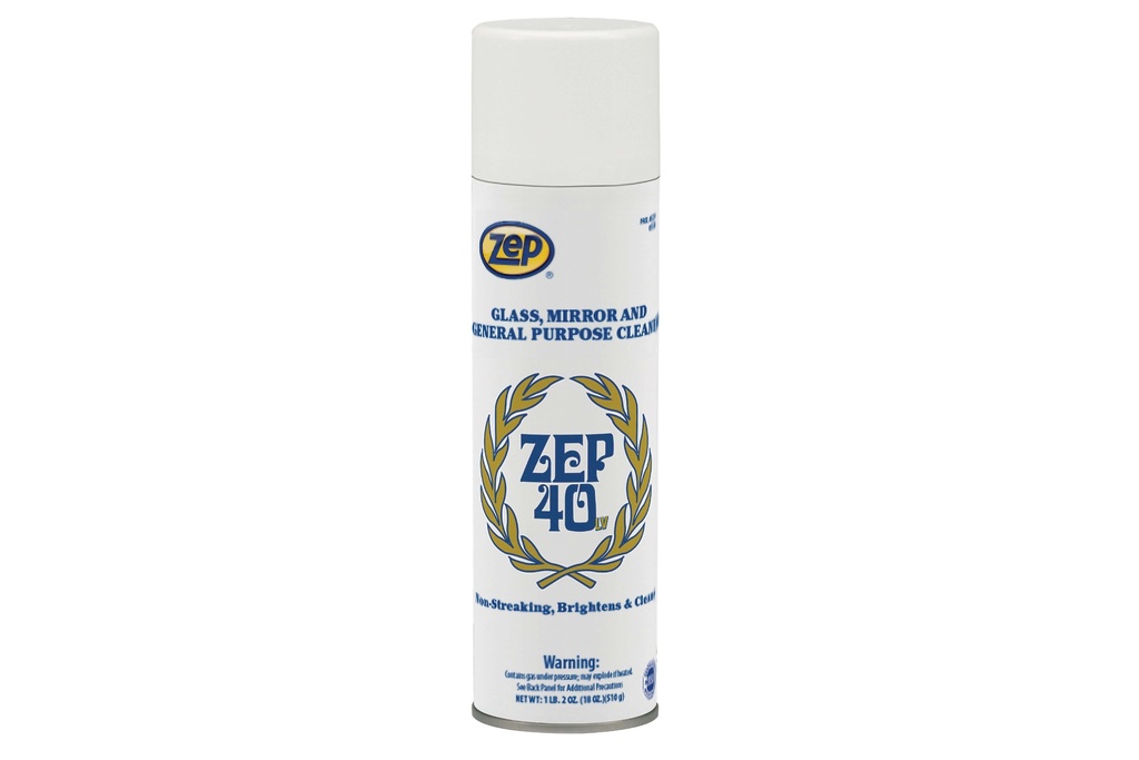Zep Glass/Mirror General Purpose Cleaner,18Oz   [M-12]