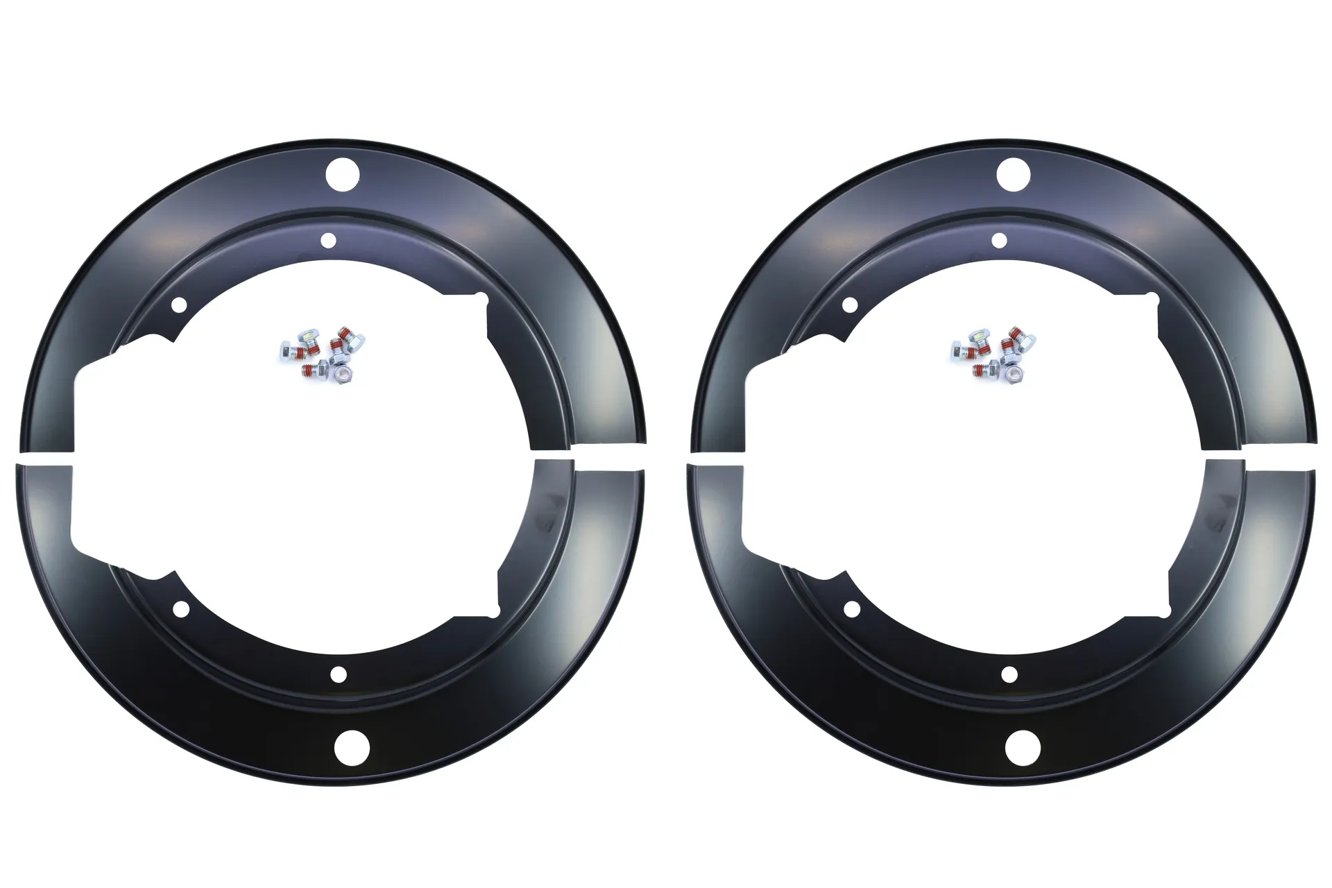 Kit, Dustshield, Air Brakes, Front,Both Wheels,Incl Hardware