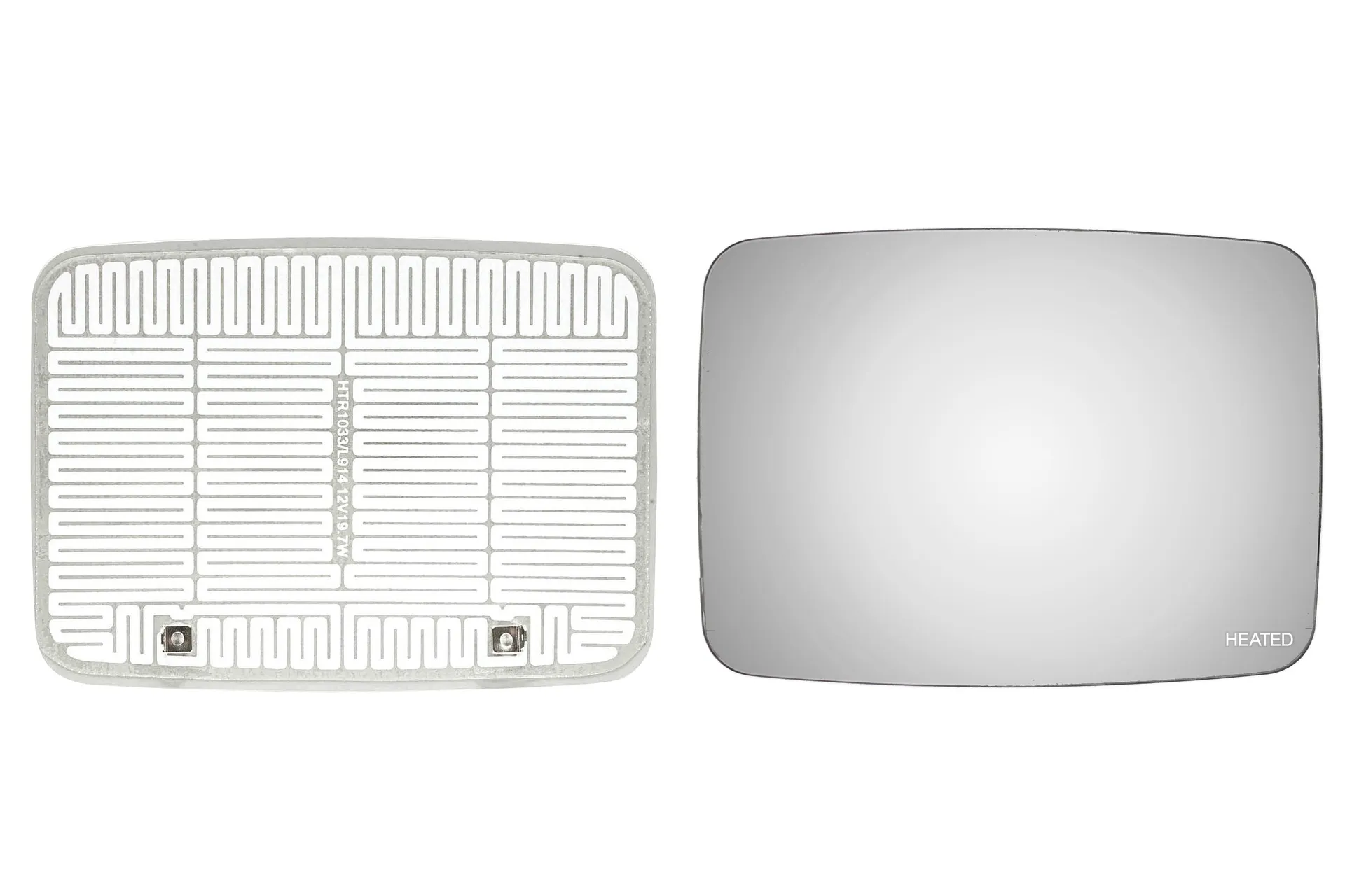 Glass Convex Heated 8 X 6 O/V