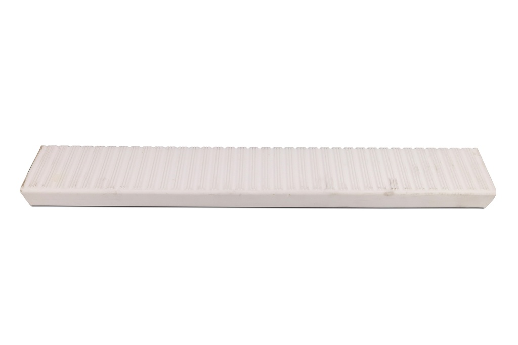 Step Tread Nosing Ribbed White Floor