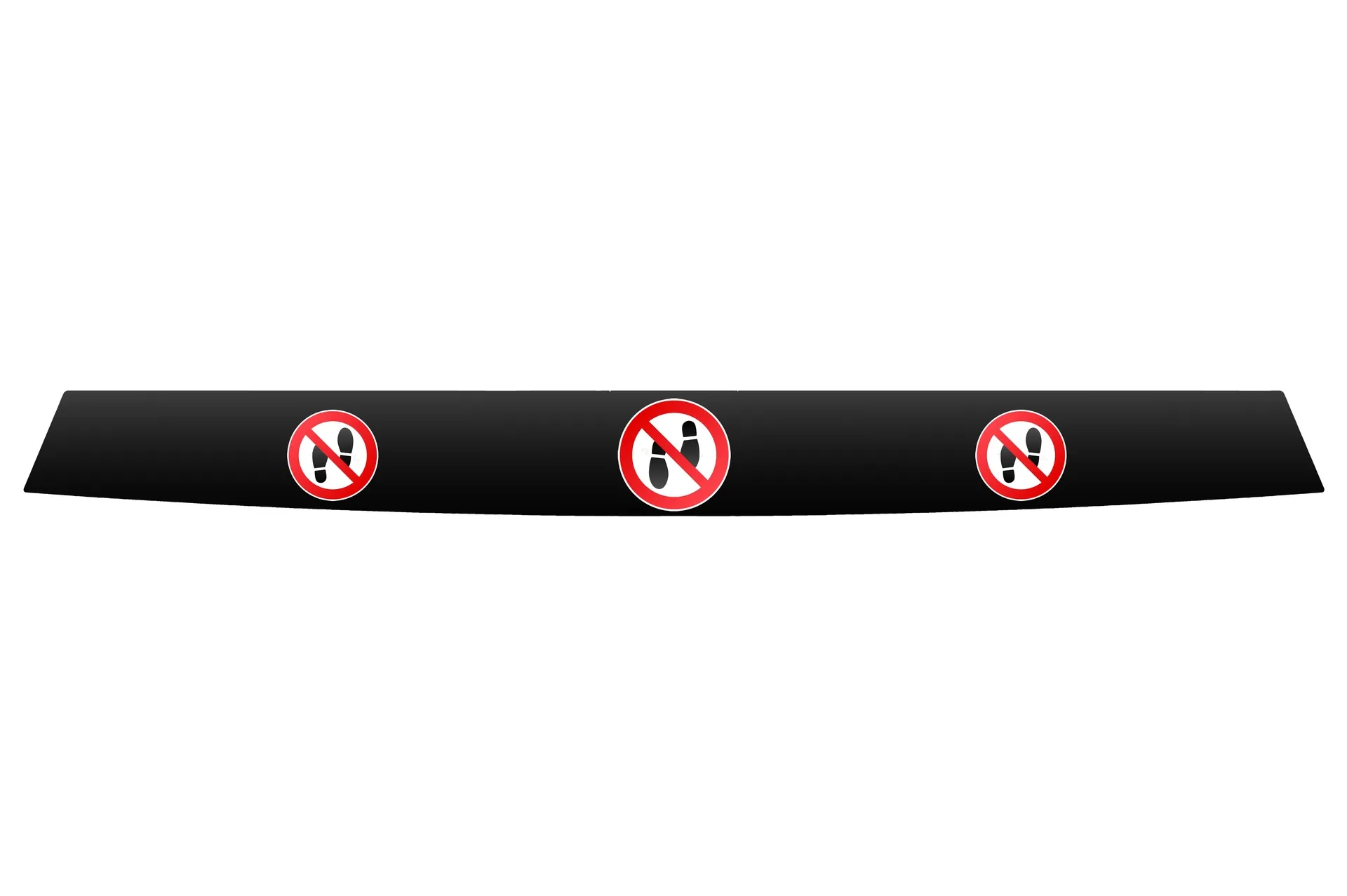Sticker,Rear Door Sill,Black
