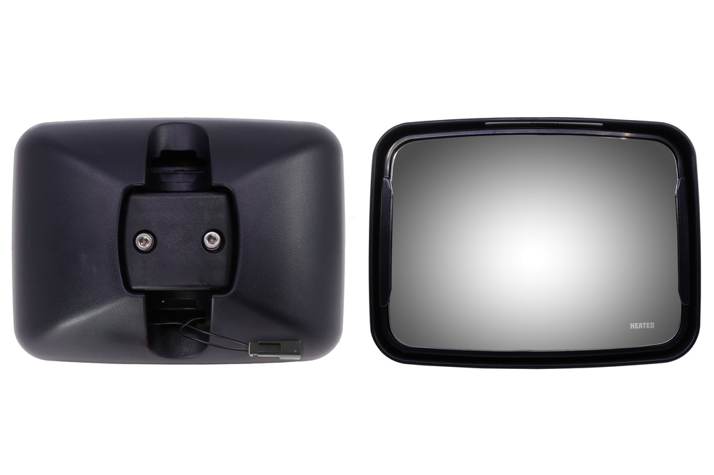 Mirror Head 8"X6",Convex,Heated