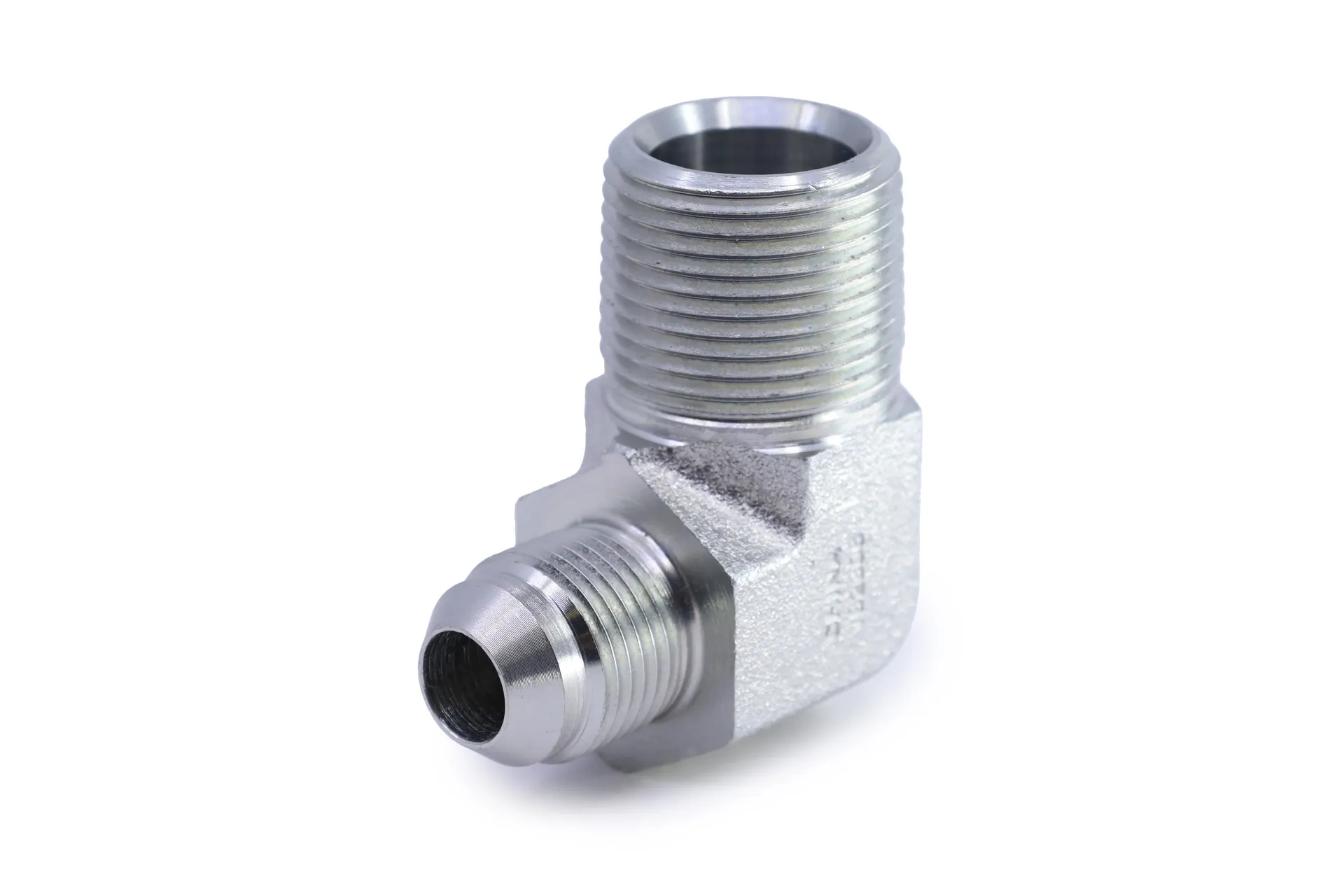 Adapter,90,3/4Npt X 3/4-16Unf,37Deg Flar