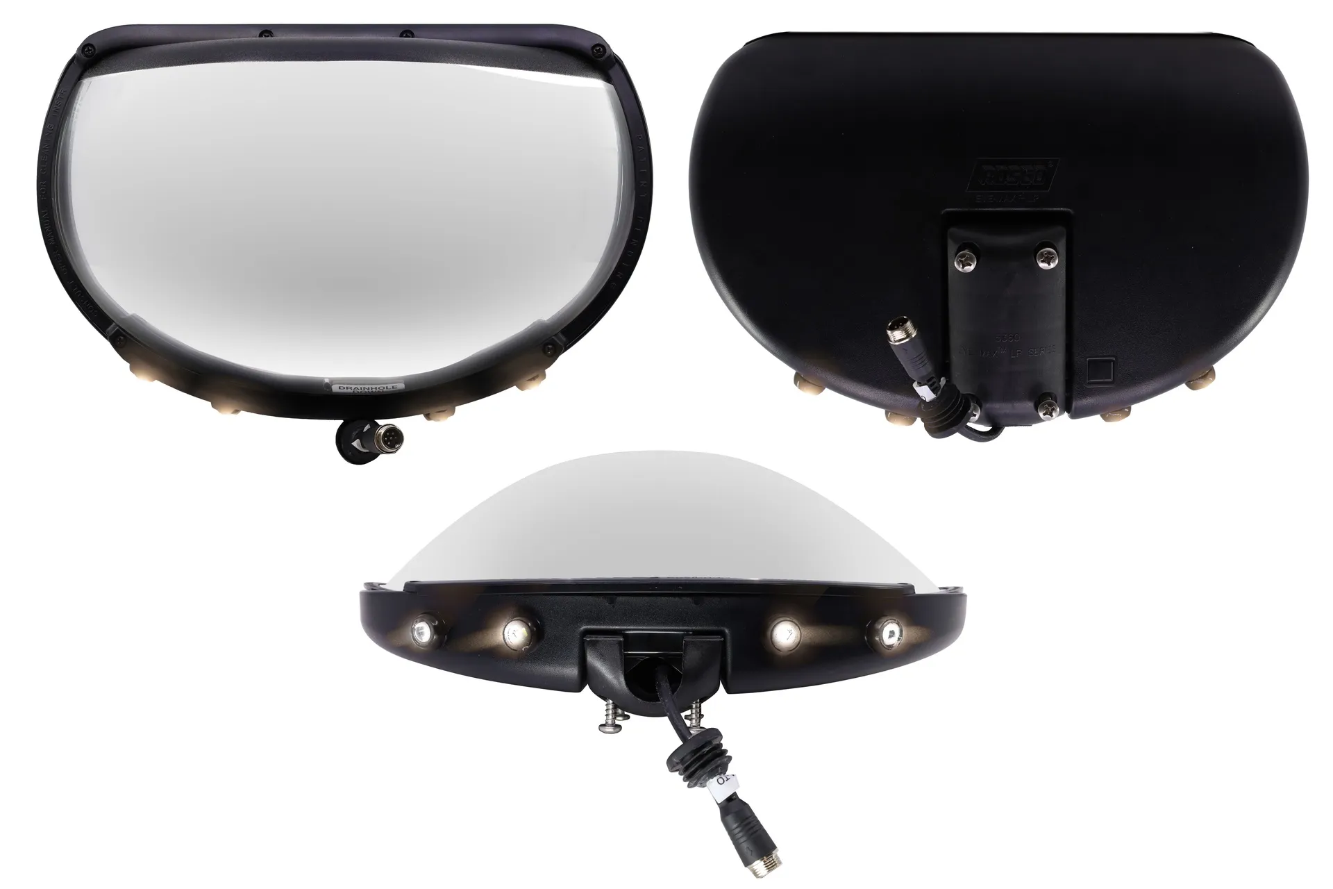 Mirror Head,C-V,Eyemax,Heated,W/ Led