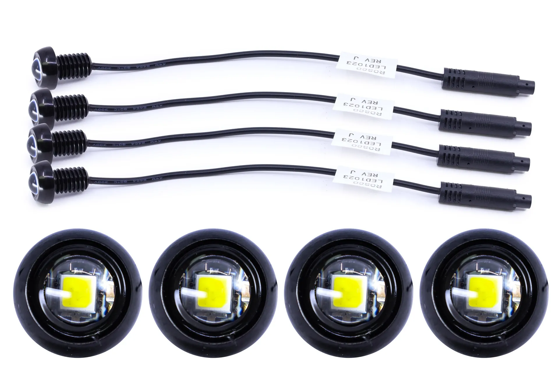 Kit,White Pathway Led, Led1023, 4 Pcs