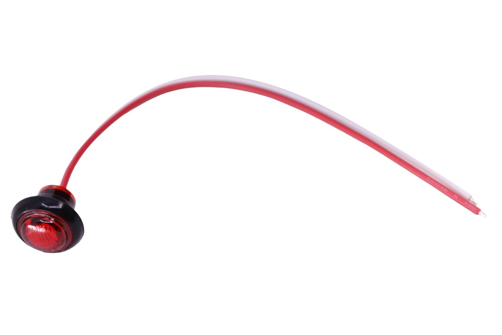 Light,Marker,Led,Red 0.75",2 Wires