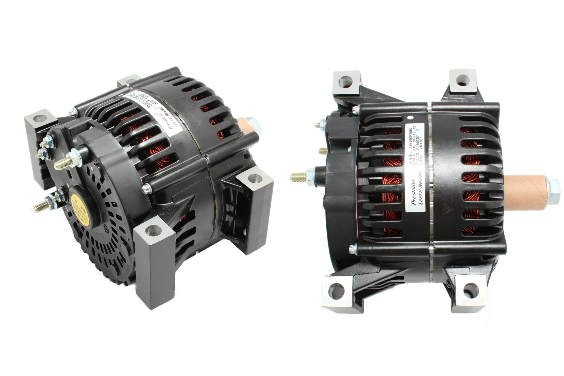 Alternator 210 Amps L.N. Pad Mount
