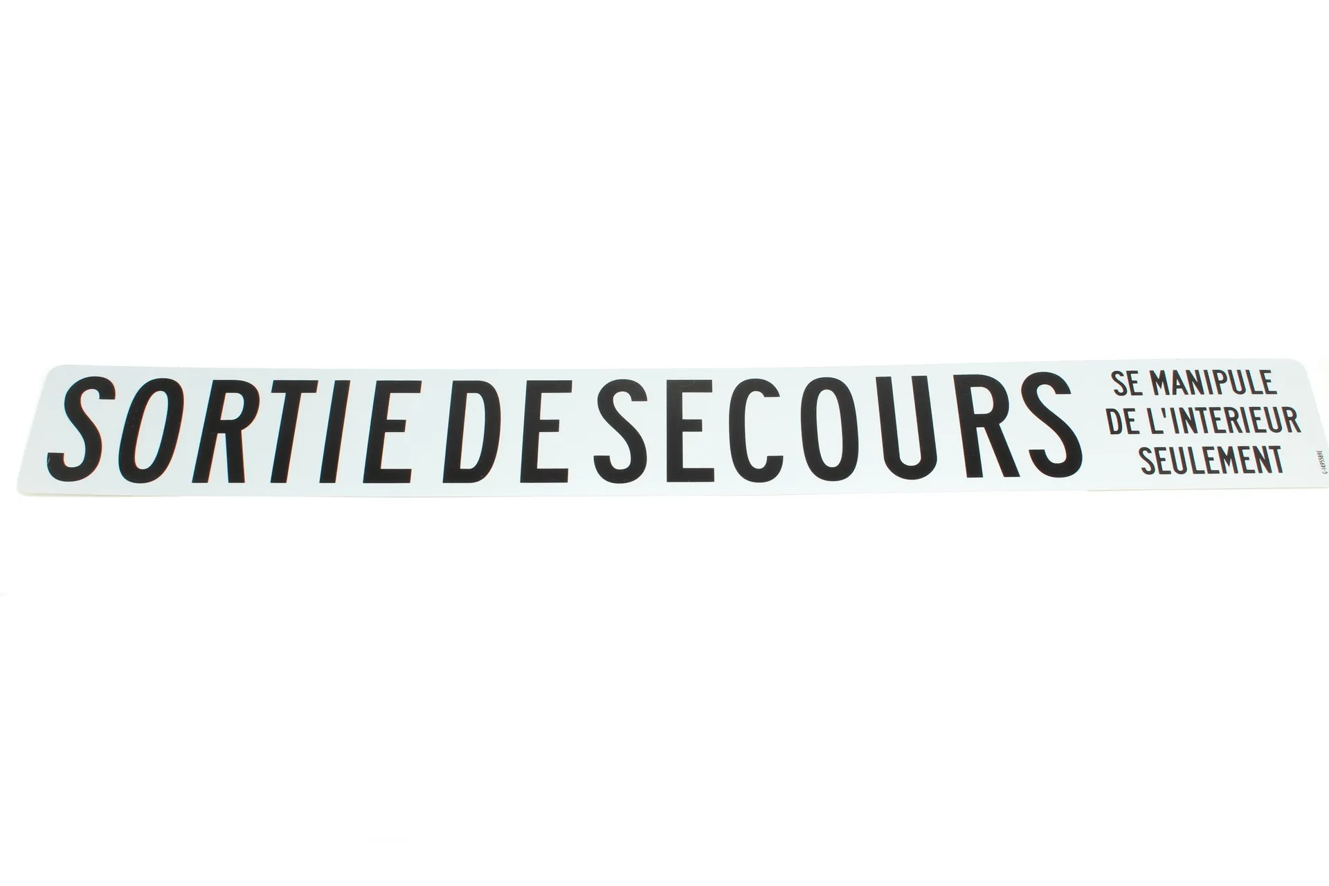 Sticker,"Sortie De Secours"