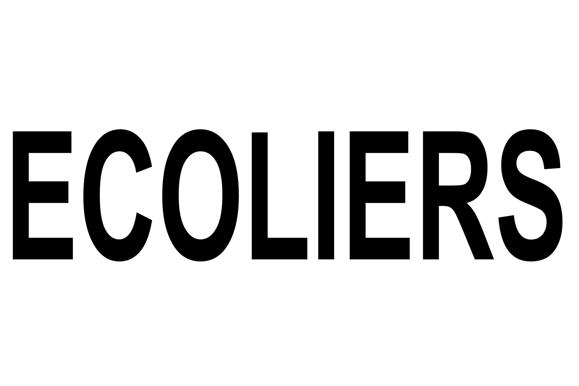 Decal, Kiss-Cut, "Ecoliers"