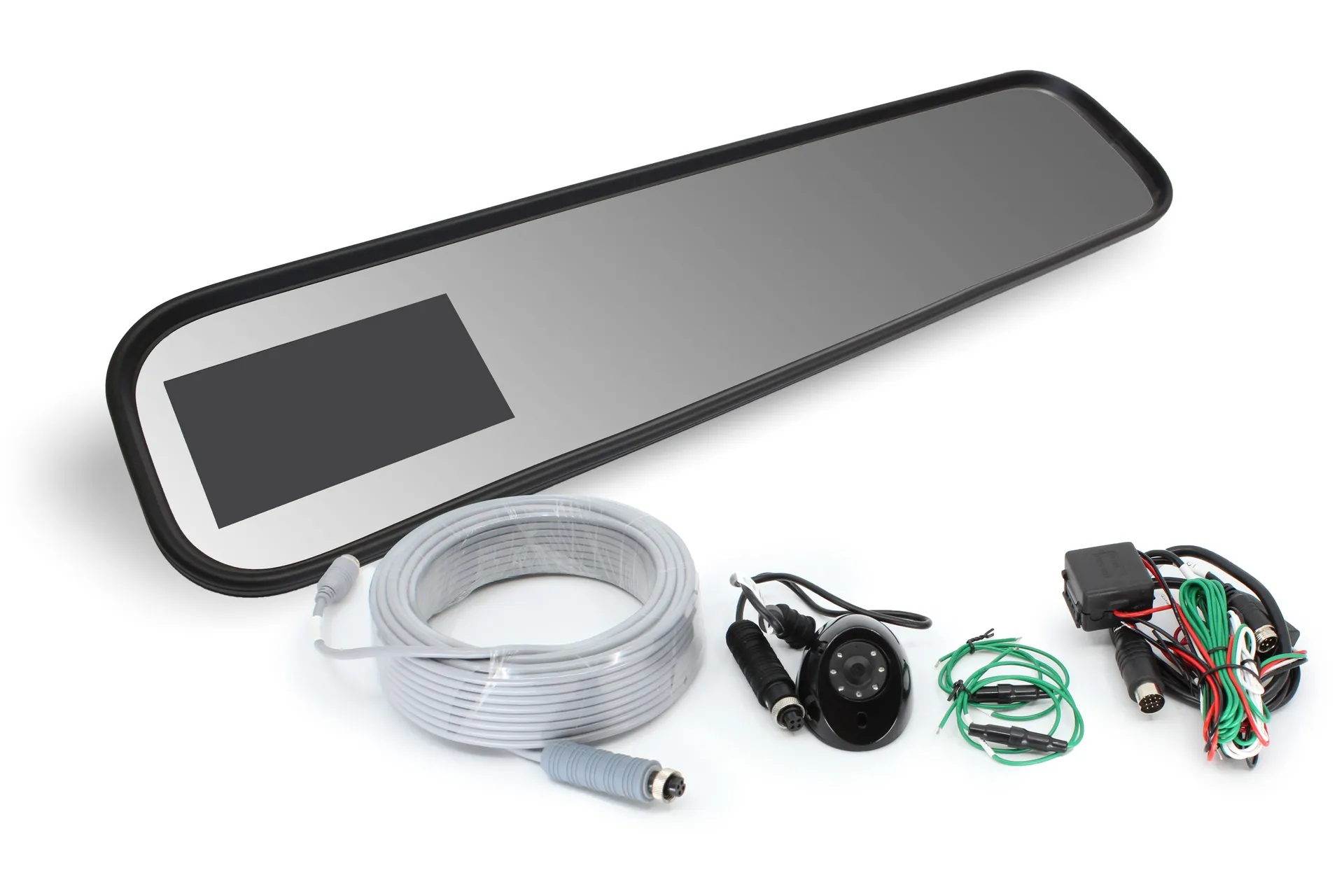 Mirror 6"X 30" W/Monitor/ Back-Up Cam.Vs