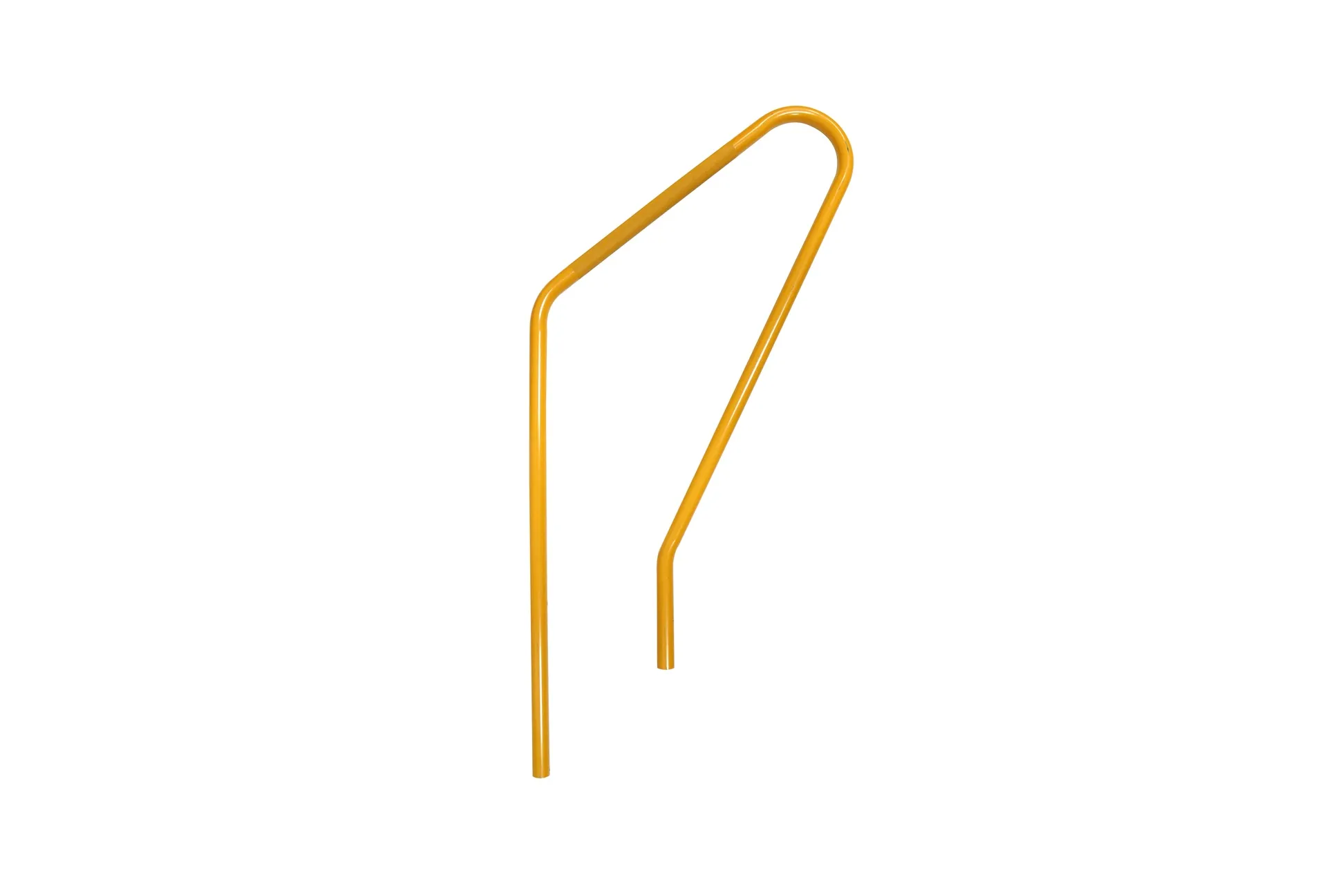 Grab Rail Steel Yellow Knurled