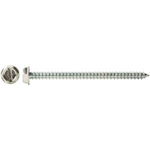 Metal Screw, Hex, SD, Zinc 1/4 X 3"