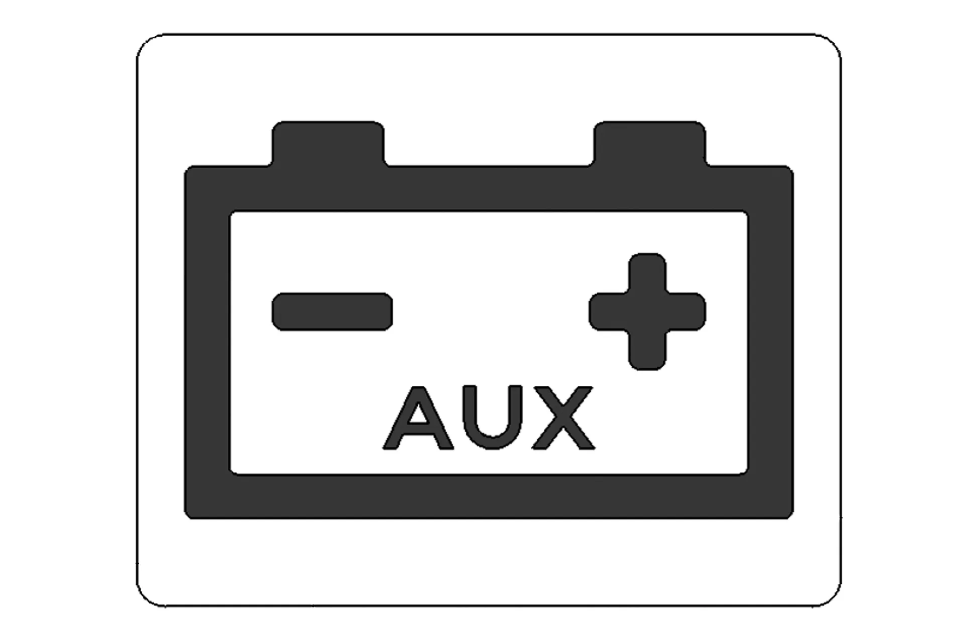 Decalque Batterie Aux
