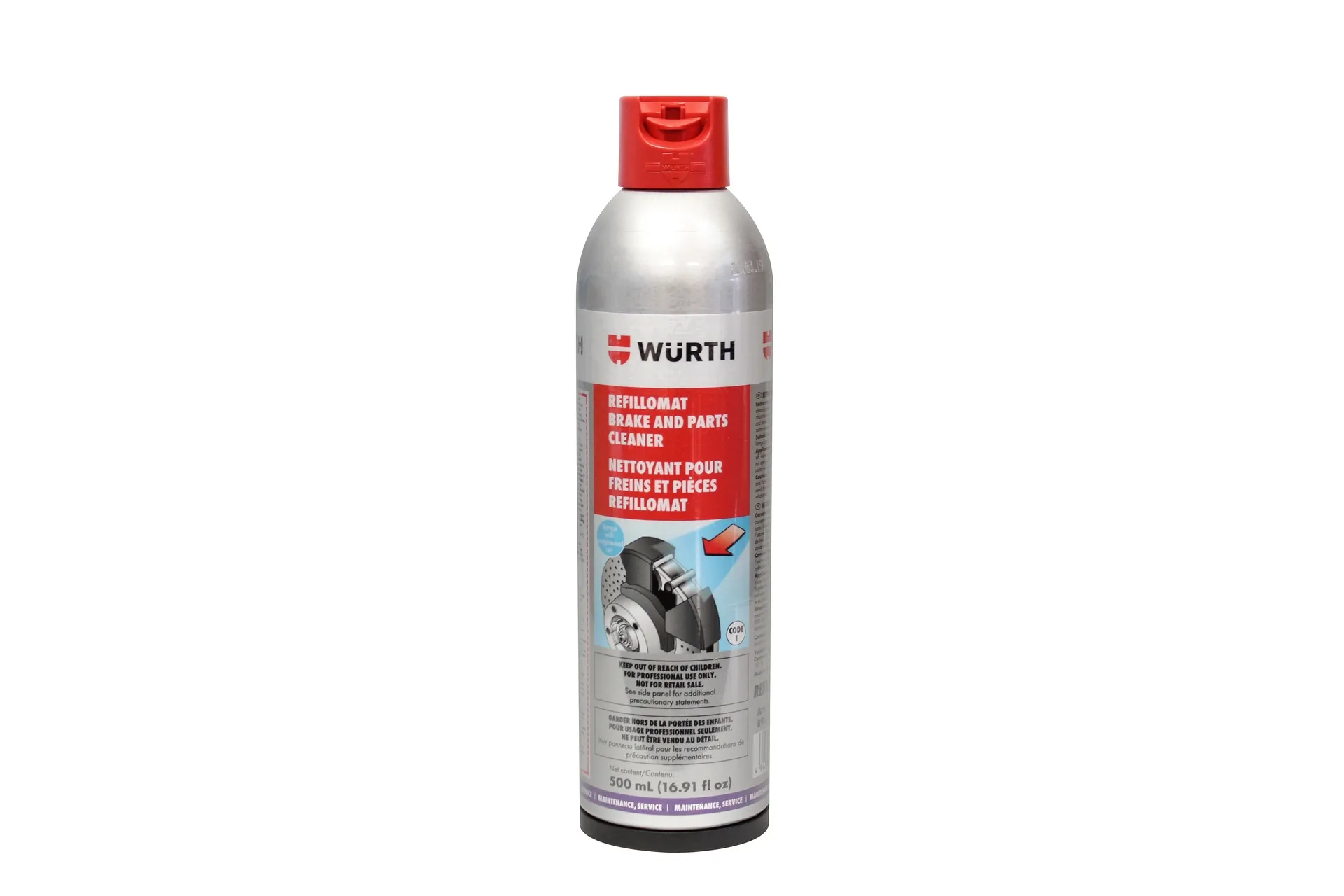 Empty Can Refillomat Brake Cleaner 400Ml