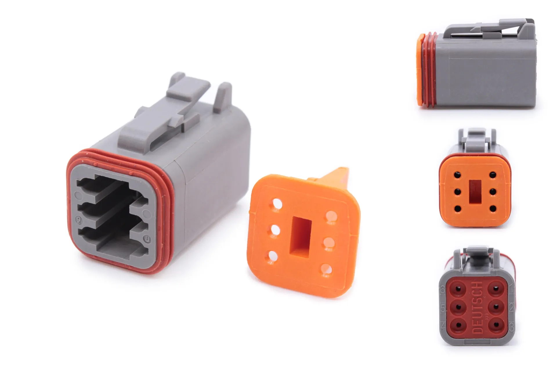 Connecteur,Deutsch Serie Dt,6 Voies