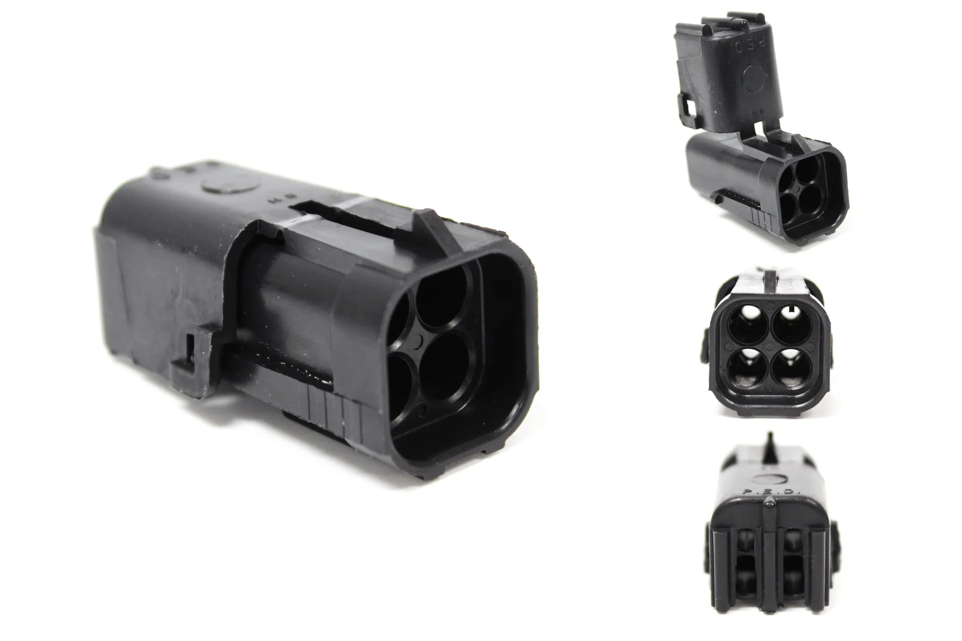 Connector 4-Way,Female Weather Pack