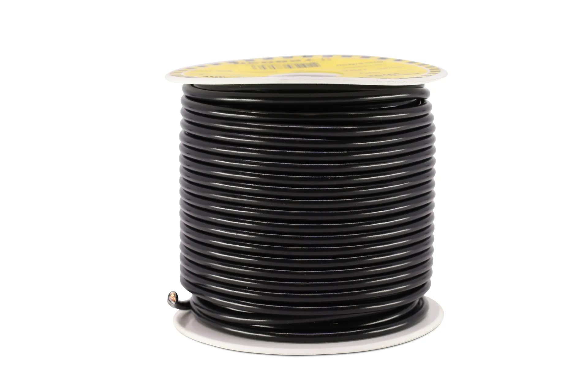 Fil Noir,12 Ga,Rouleau 100'