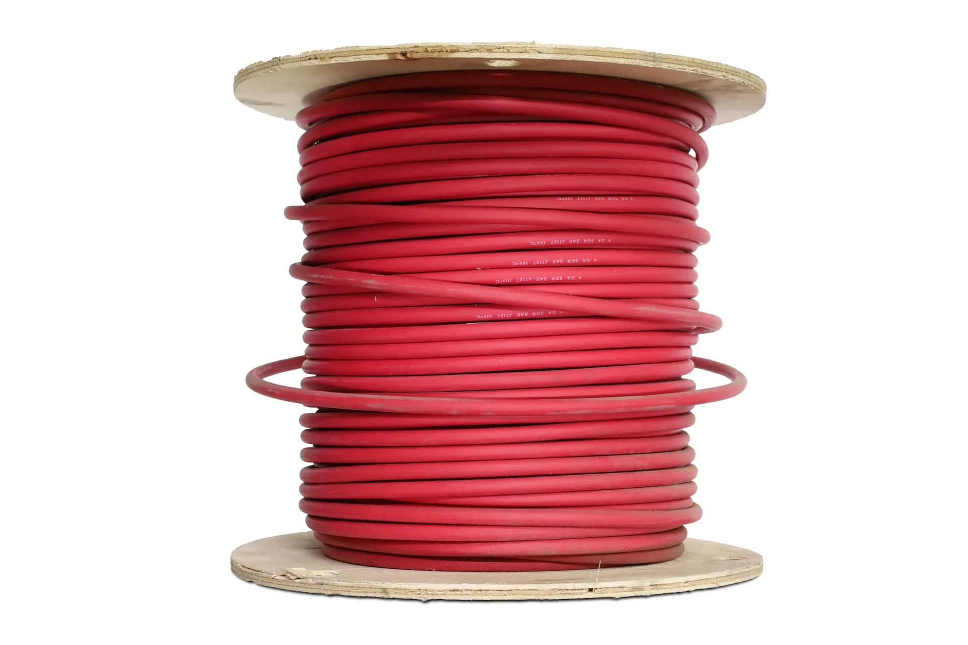 Cable,Red,Nu.4  (500' Roll)