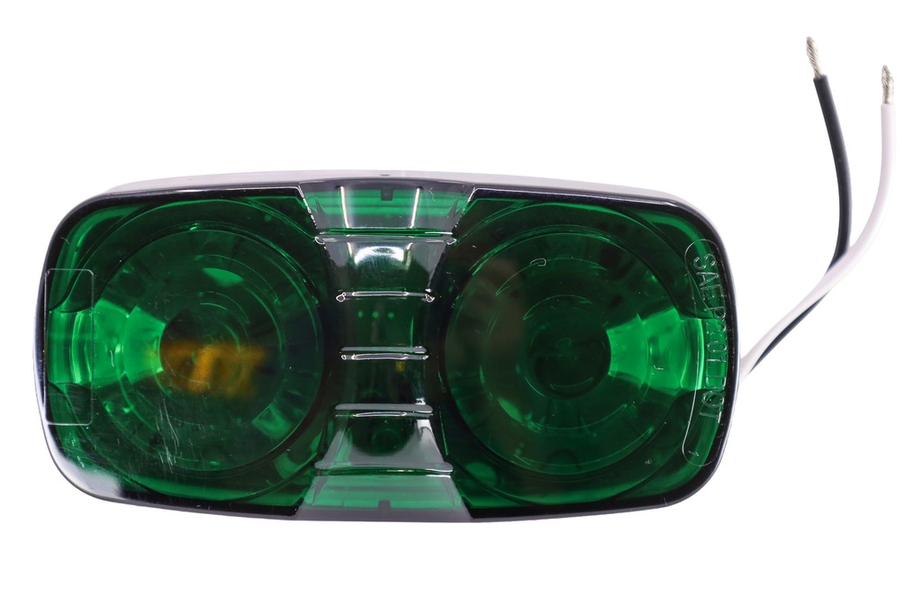 Marker,Light,Led,Green,Rectangular