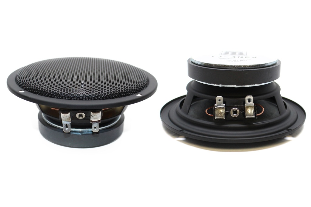 Haut-Parleur, Rond, 4",4 Omh, Avec Conn.