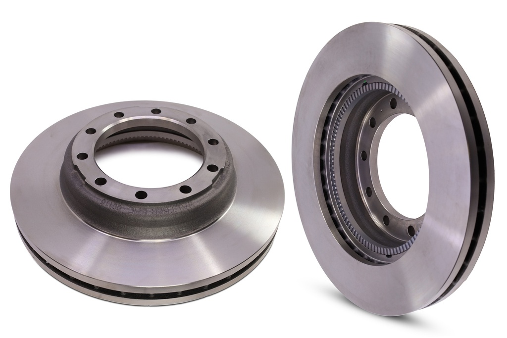 Rotor, Brake, Front, Nickel Plated ABS Ring