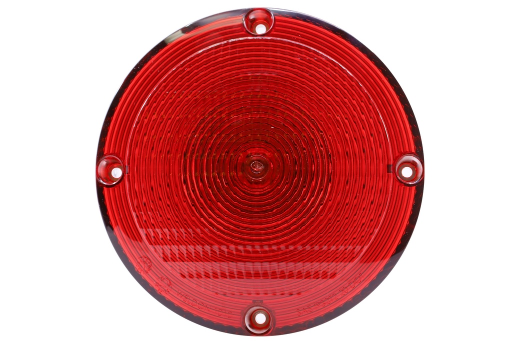 Light, Red, 7", Stop & Tail, W/Ground Wire