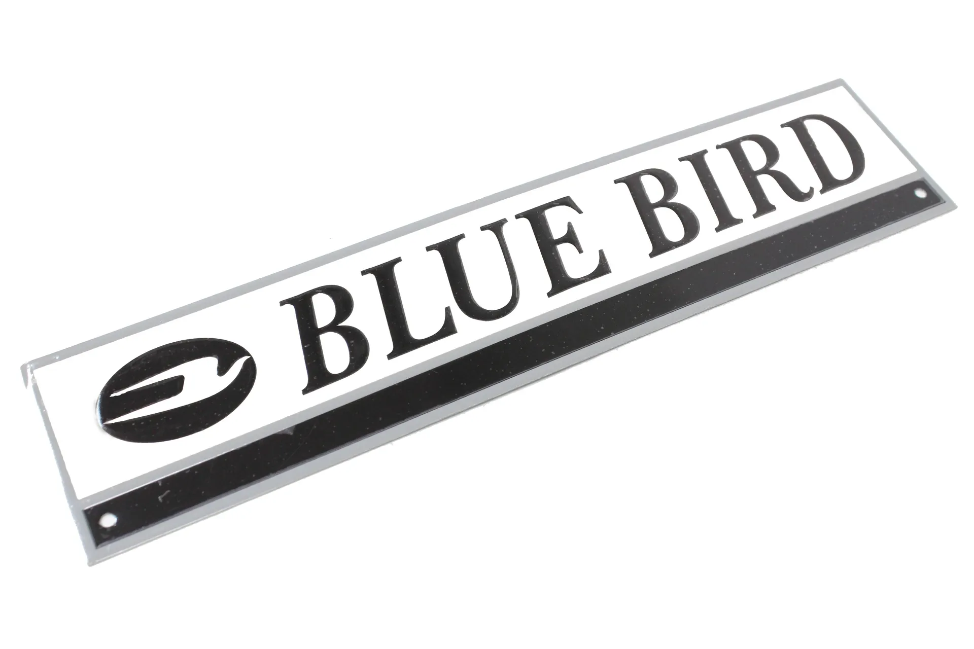 Plate,Name,Blue Bird,Black On White