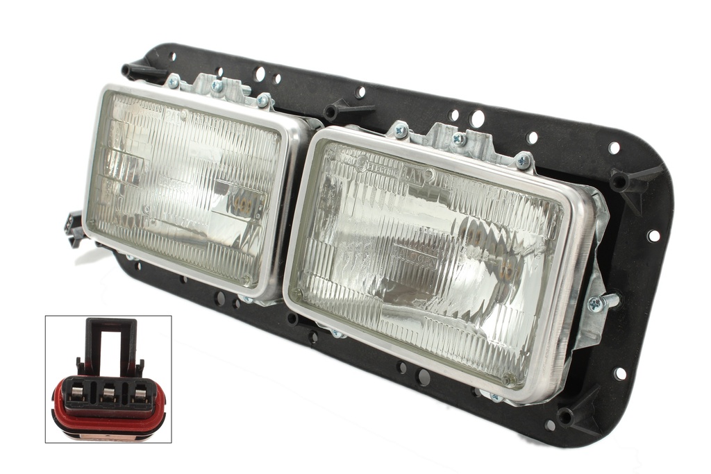 Headlamp Assy, Rect Dbl