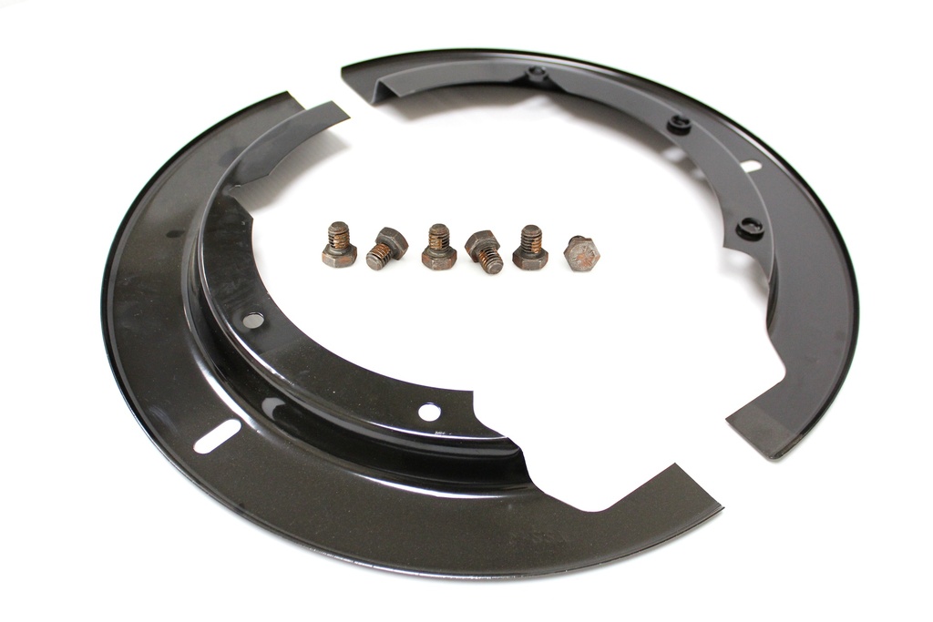 Dustshield, Air Brake, Front, One Wheel, 16.5X5 & 6