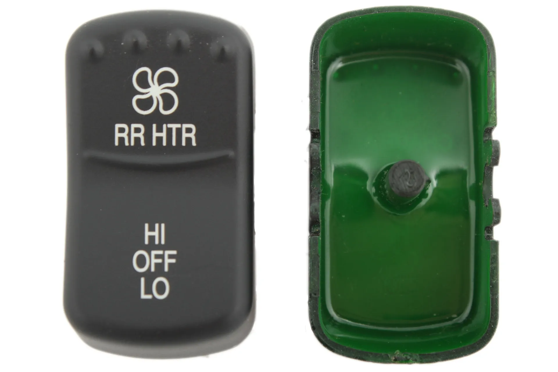 Rocker, Button, Ngr, Heater Rear