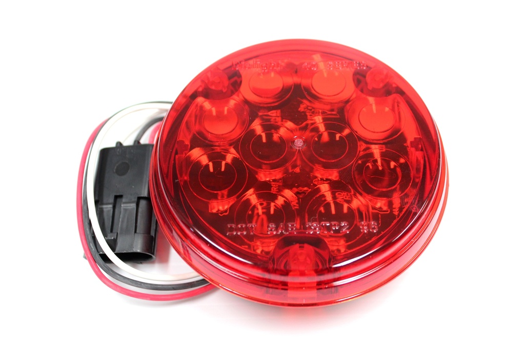 Light,Led,Red,Stop/Tail,4 Inch L4re