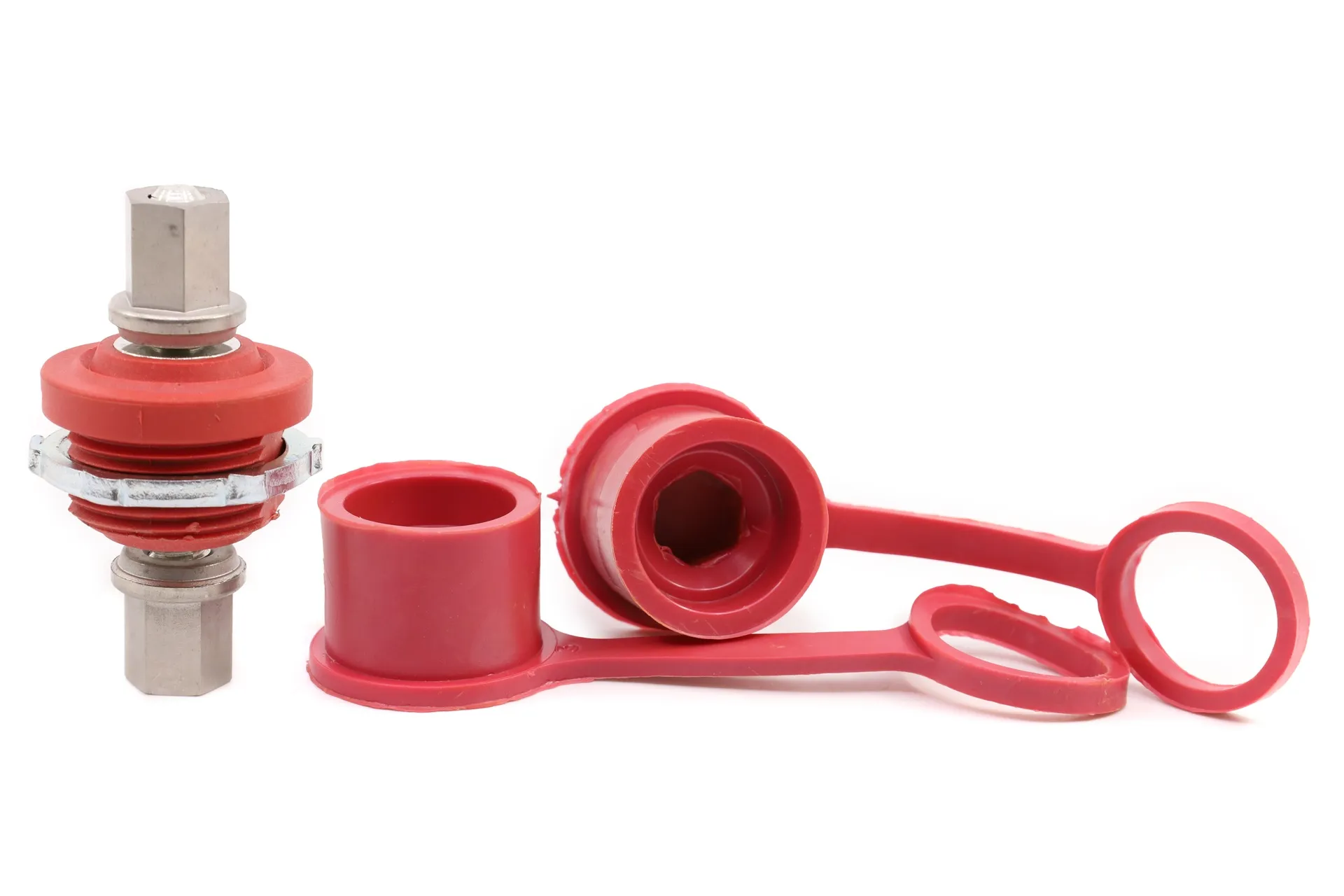 Boulon Rouge Inclus Couvert