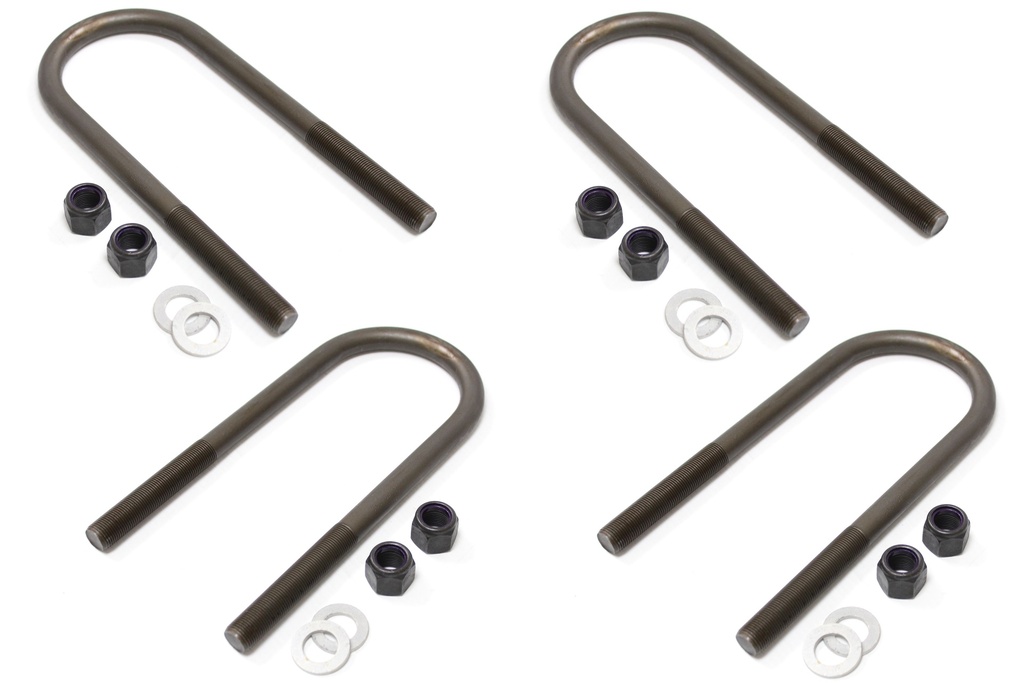 Kit 4 U-Bolts Susp. Frt Spring 08/
