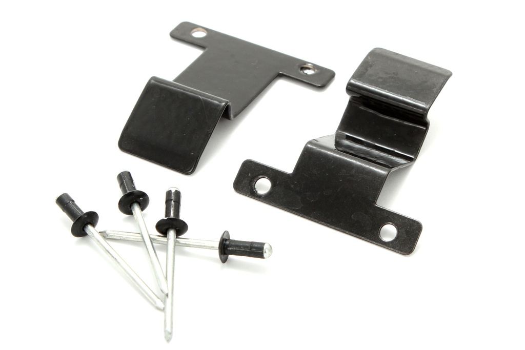 Kit Driver Window Clip Metal Front & Rea