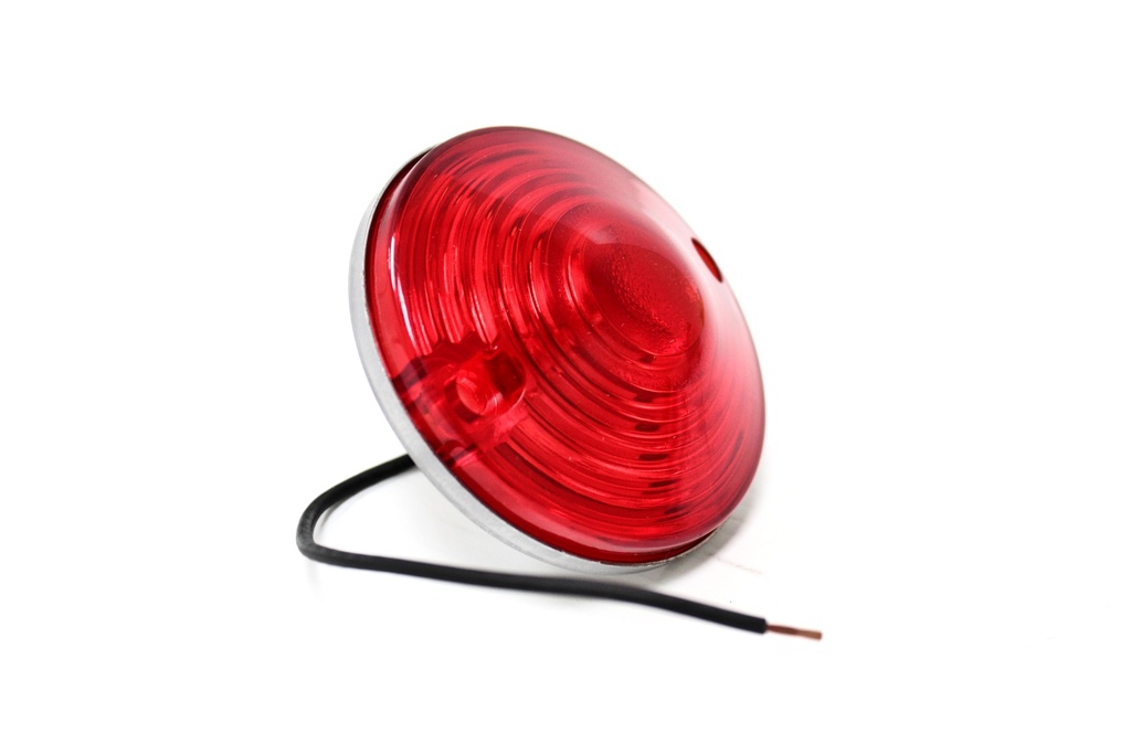 Light,4Cp,Door Marker,Red Lens,W