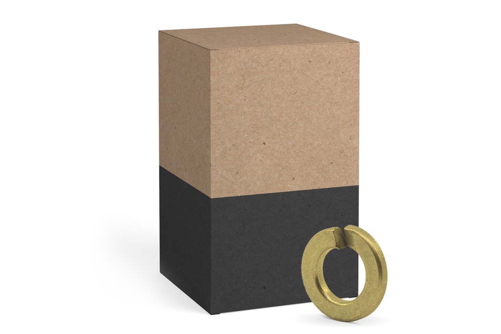 Lockwasher,Split Ring,3/8,Med,Yellow Dich   [M-25]