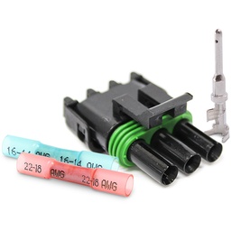 Connector and terminals