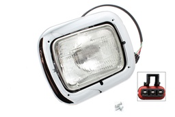 Headlamp Rectangular Single Halogen Tcfc